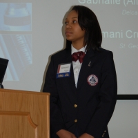 HOSA State Officer President- Diamond Higgin